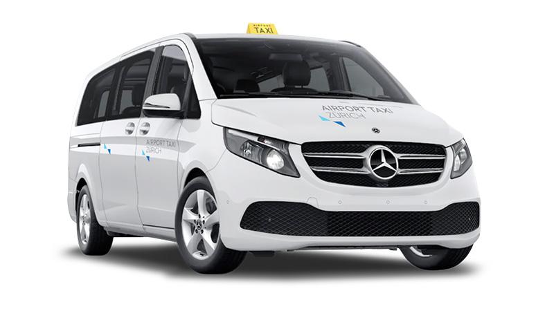 Airport Taxi Zürich Van Mercedes V-Klasse Premium Taxi